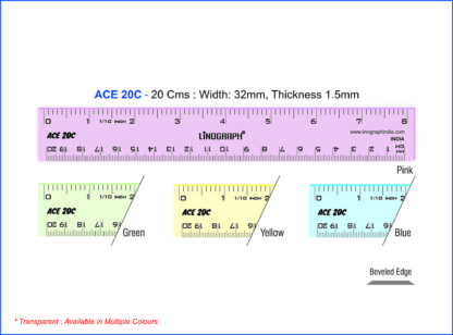 ACE20C - Ruler 20cms