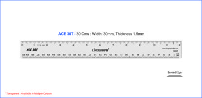 ACE30T - Ruler 30cms