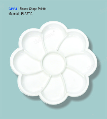 CPF4 - Colour Mixing Palette (Flower Shape)