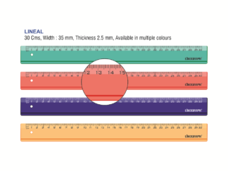 Lineal - Ruler 30 cms.