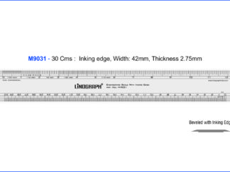 M9031 - Broad Ruler 30 cms