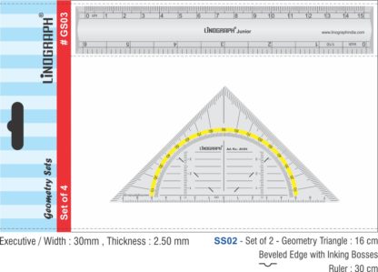 SS02 -Geometry Set  - 2Pcs