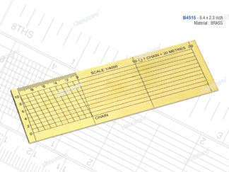 D4515 - Diagonal Brass Scale