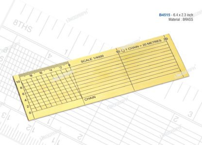 D4515 - Diagonal Brass Scale