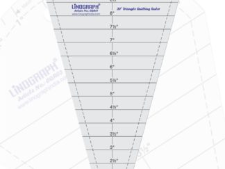 CQR01-30° Triangle Quilting Ruler