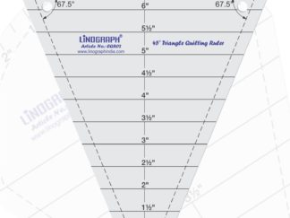 CQR02-45° Triangle Quilting Ruler