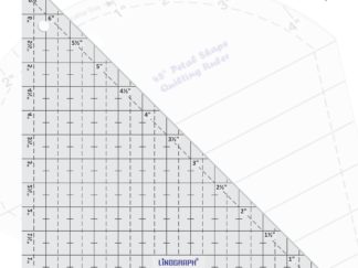 CQR06-45° Half Square Quilting Ruler