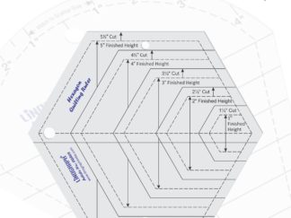 CQR08-Hexagon Quilting Ruler