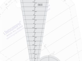 CQR09-18Deg. Circle Segment Ruler