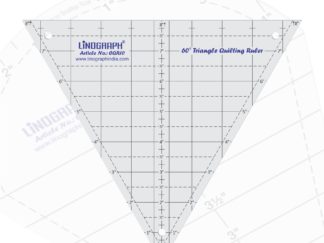 CQR10-60° Triangle Quilting Ruler