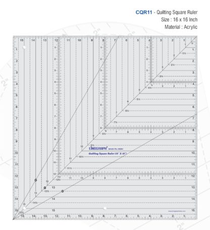 CQR11-Quilting Square Ruler