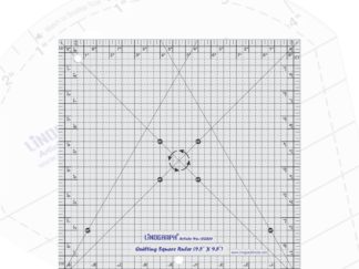 CQR15-Quilting Square Ruler