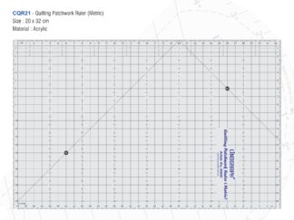 CQR21-Quilting Patchwork Ruler