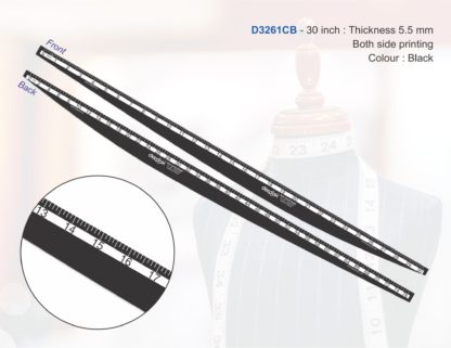 D3261CB - Arm Curve 75 Cms Black