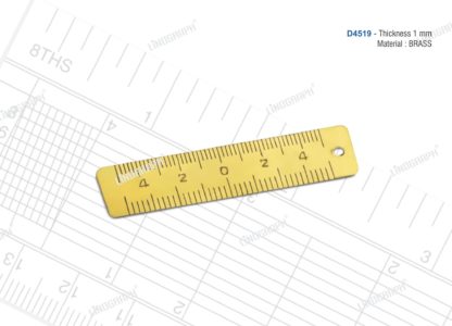 D4519 - Gunia Scale Ratio : 25:50 Brass