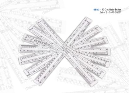 S8SC - Drafting Ruler Set (Cardsheet)