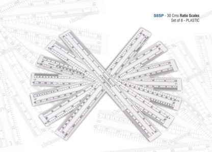 S8SC - Drafting Ruler Set (Plastic)