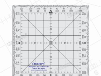 A7321 - Navigation Square Protractor (Broad Grid)