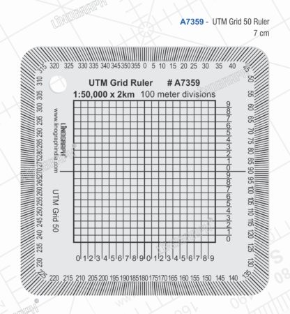 A7359 - UTM Grid 50 Ruler