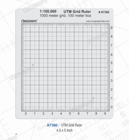 A7360 - UTM Grid 100 Ruler