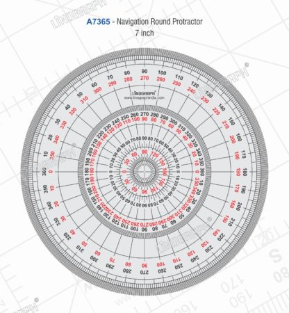 A7365 - Navigation Round Protractor