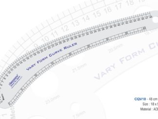 CQV10-Vary Form Curve Ruler (48cms Marking) 18" x 5"