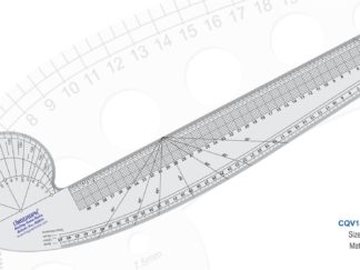 CQV14-Vary Form Curve Ruler (45cms Marking) 21" x 6.5"