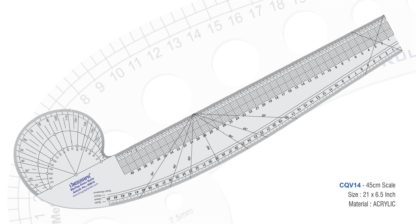 CQV14-Vary Form Curve Ruler (45cms Marking) 21" x 6.5"