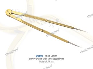 D3503 - Survey Divider with Steel Needle Points 15cms